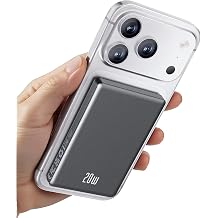 for Magsafe Power Bank iPhone, Compact 10000mAh Magnetic Portable Charger