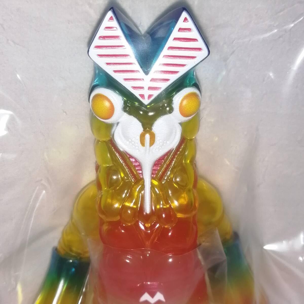 kaijin ソフビ バルタン星人 クリアレインボー KAIJIN バルタン星人