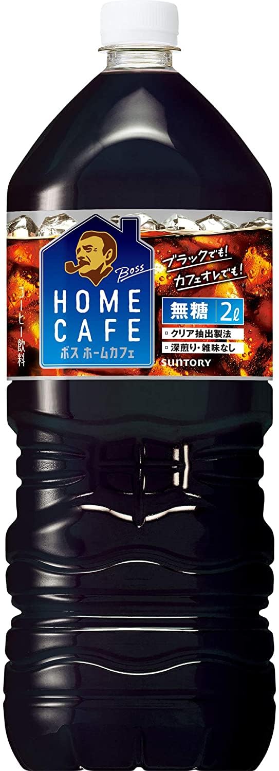 Amazon.co.jp: サントリー ボス ホームカフェ 無糖 2000ml 2L×12