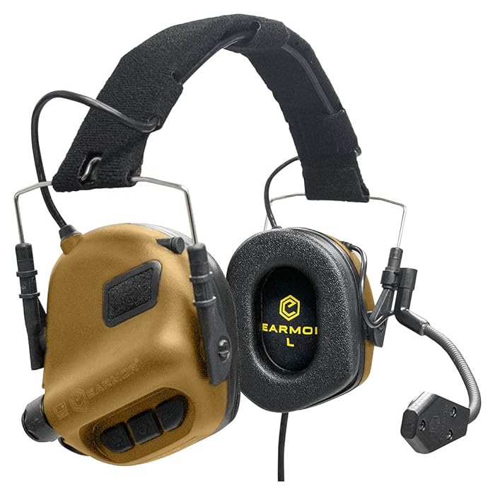 Buy EARMOR Tactical Headset Hunting & Shooting Earmuffs with Microphone