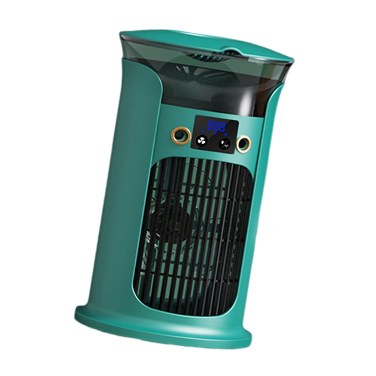 Desktop Air Conditioning USB Air Cooling Machine 3 Speeds 7 LED Light for Home Dormitory Own Cooling USB Charging Fan
