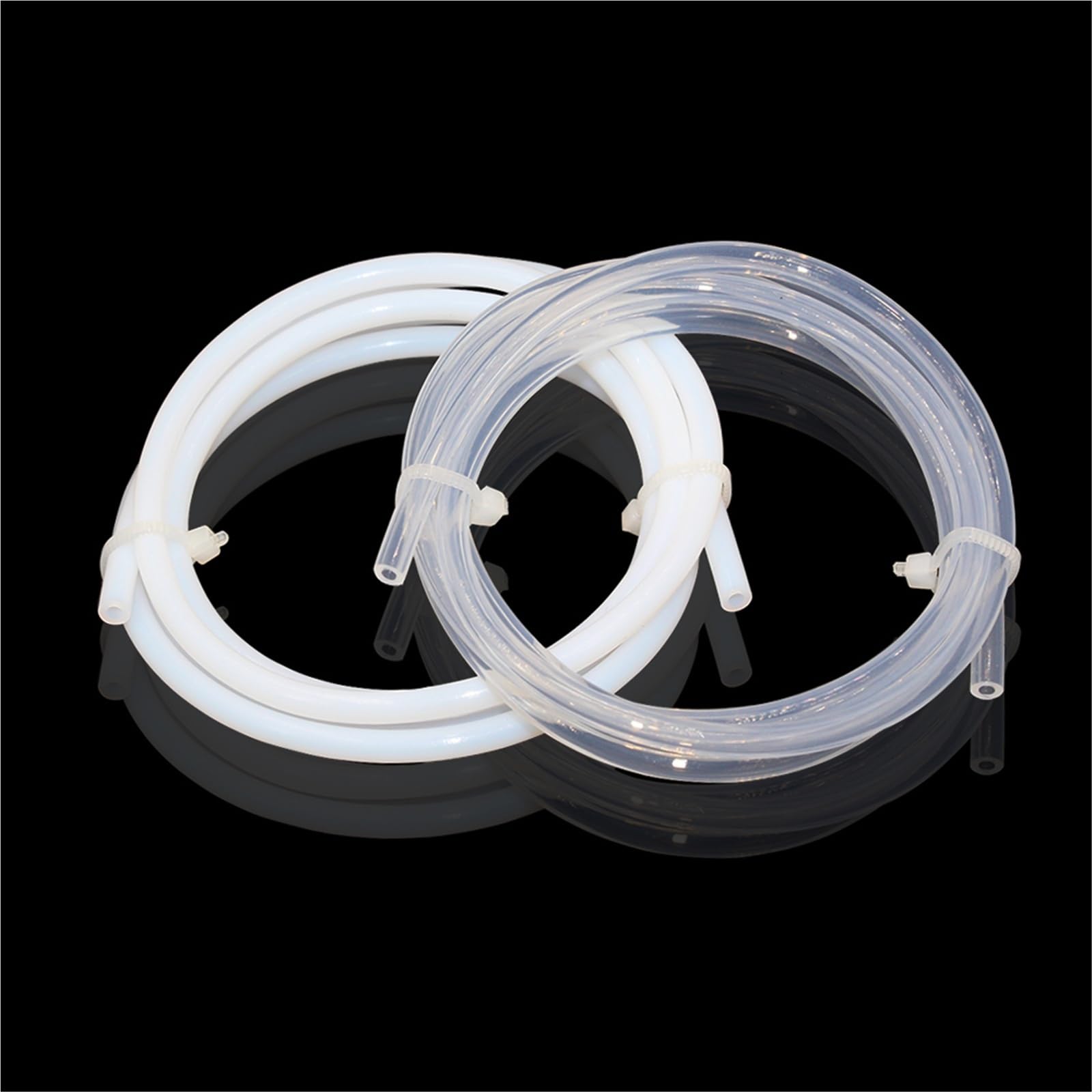 PTFE Tubo Garganta del extrusor con cabezal en J de 10 metros for filamento(Clear,ID4MM-OD6MM_10M)