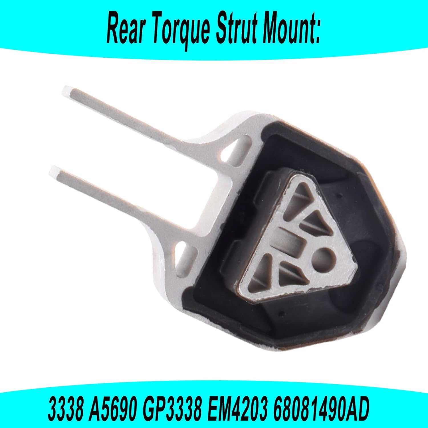 Engine Motor Mount & Trans Mount Compatible with 2013-2016 Dodge Dart 2.0L 2.4L Replacement for 3364 3338 3385 A5674 A5690 A5822 / A5823