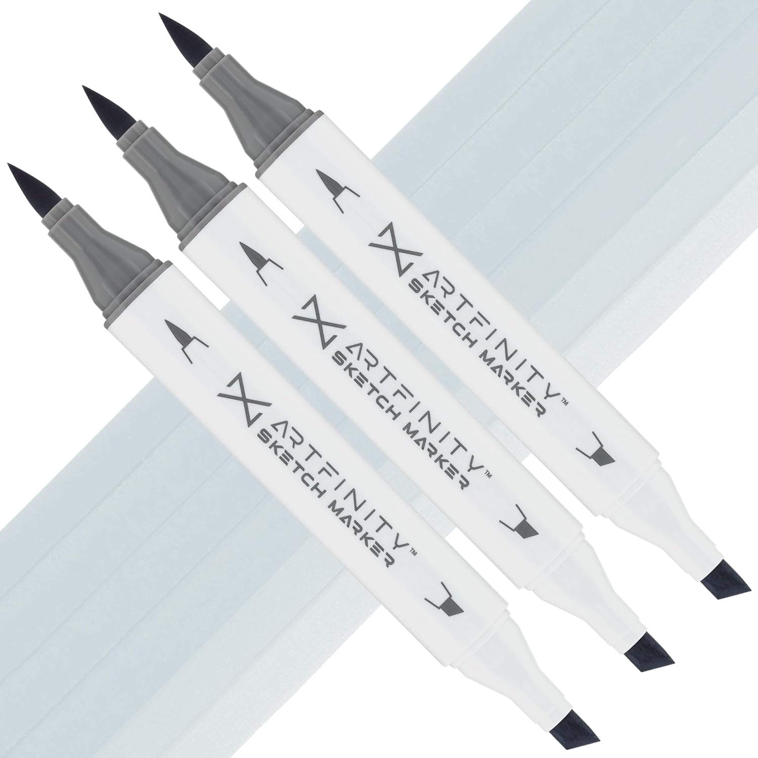 Amazon.com: Artfinity Sketch Marker Sets - Set of 3 - Cool Gray 2 CG2 ...