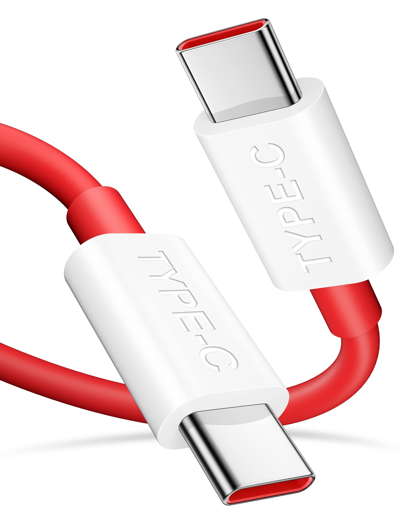 USB C to USB C Charger Cable 1M, 65W Warp Charge Cable for OnePlus 9 Pro/8T USB Type C to Type C Cord PD Fast Charging Wire for iPhone 16e 15 for Samsung S25/A16/A36/A56/A26/S24/S23/S22 Pixel 9a/8/7/6