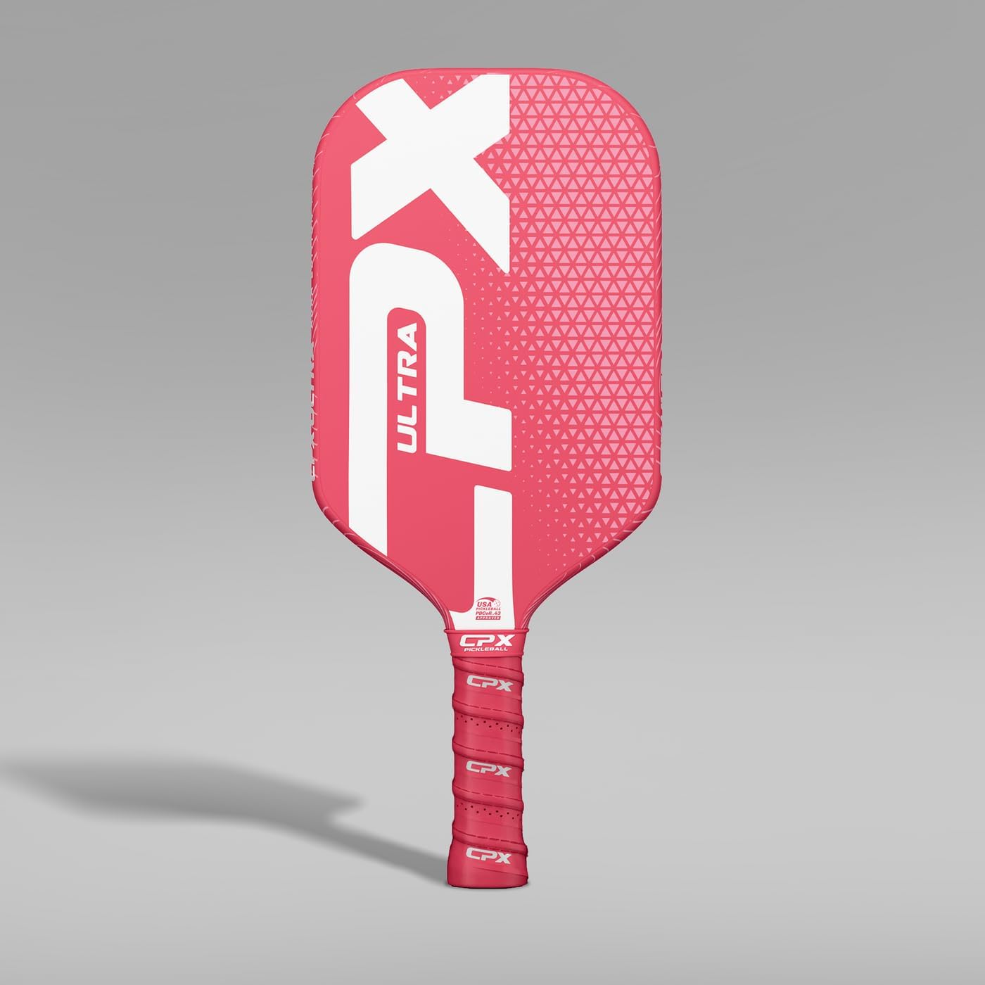CPX Ultra Series Fiber-Reinforced Friction Surface Pickleball Paddle - 16mm Polypropylene Honeycomb Core, Lightweight for Speed - Image 2