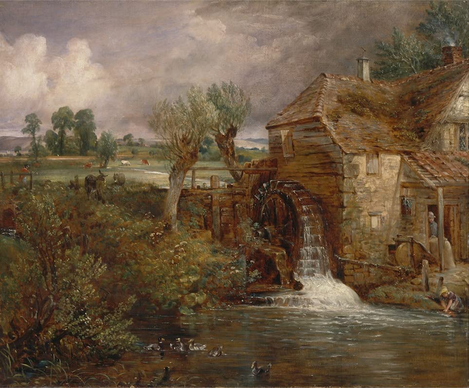 Tableau Parham Mill Gillingham par John Constable poster vintage art mural 60x90cm