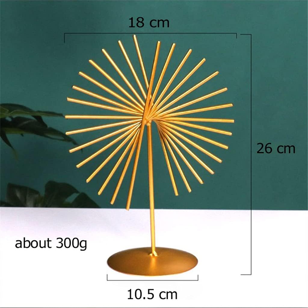 2 Pcs Nordic Abstract Iron Ornaments Home Living Room TV Cabinet Desktop Decoration Metal Line Crafts