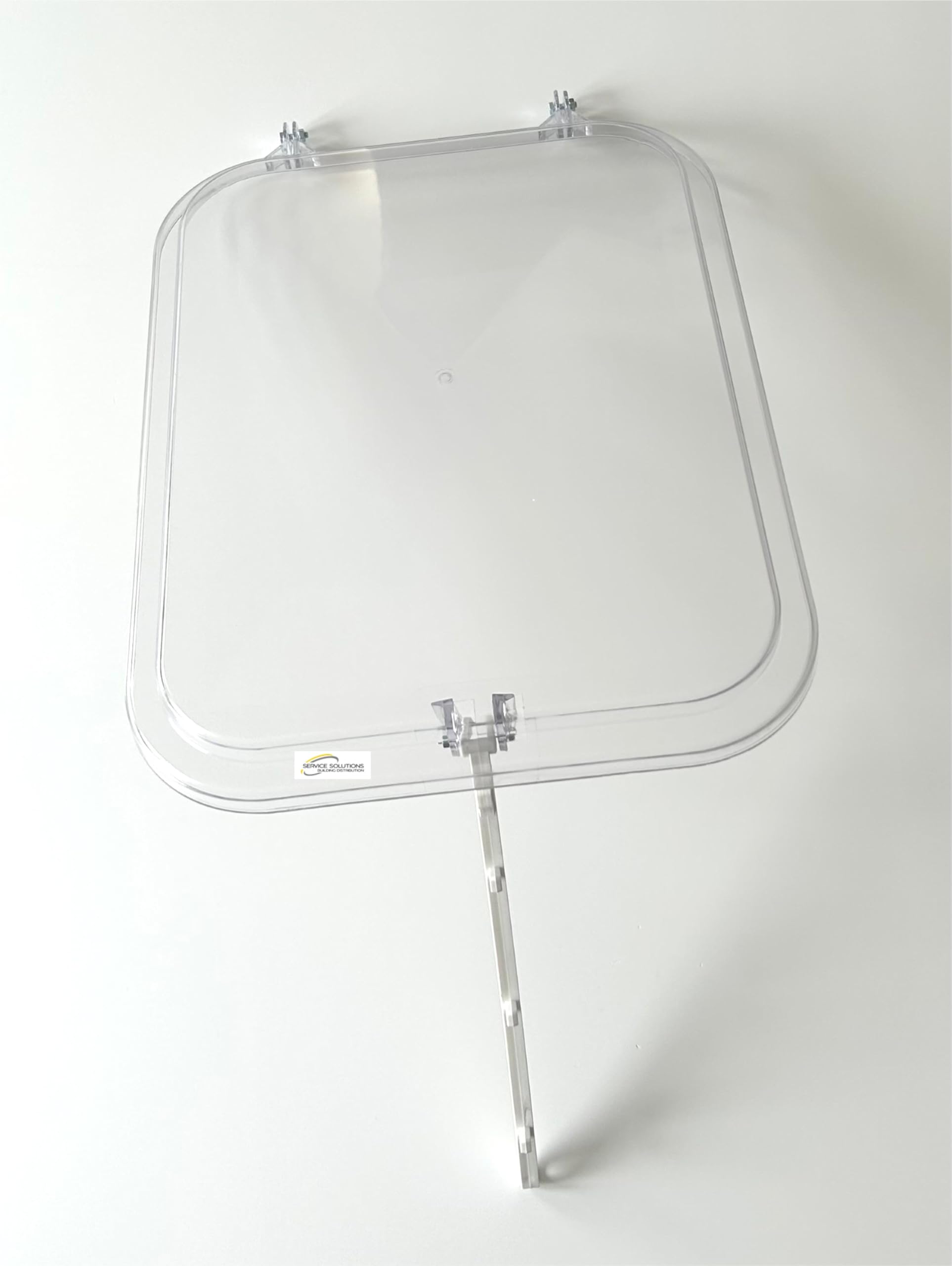 MED Cupola di Ricambio per Lucernario per Tetto 45x60cm in Plastica - Materiale Resistente e Trasparente - Facile da Installare – Altamente Compatibile