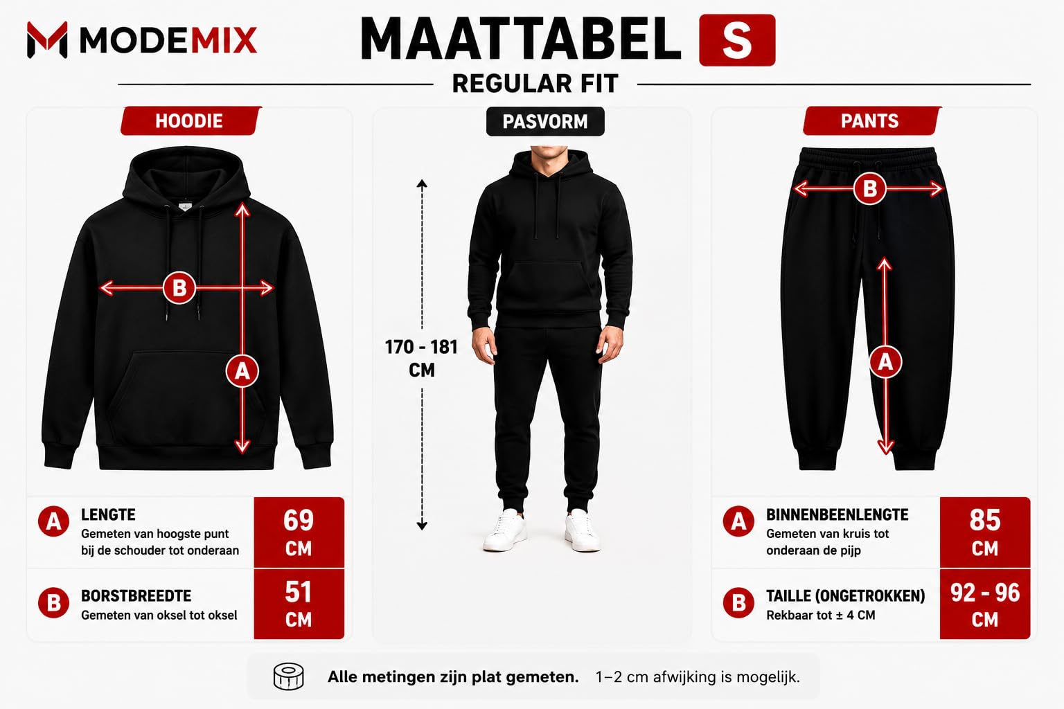 Trainingsanzug Herren mit Hoodie und Sporthose