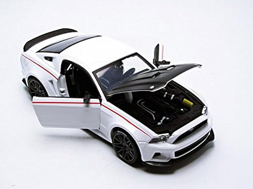 Miniatura 5 de Maisto 2014 Ford Mustang Street Racer Blanco 124 Modelo Coche