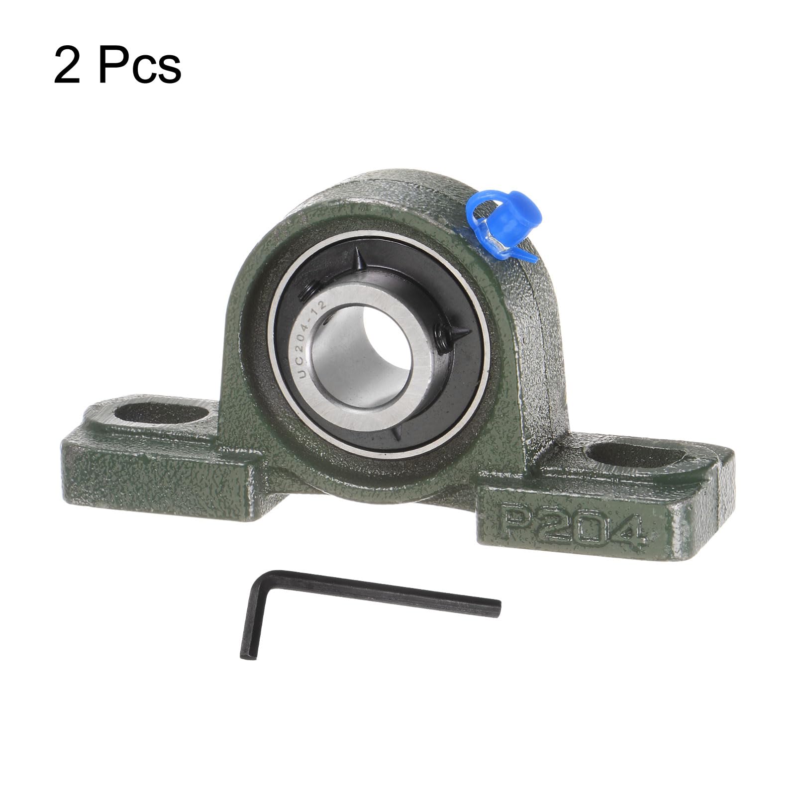 Premium SUCTP204-12 Stainless UCP204-12 3/4" Bore W/Thermoplastic Housing FLAT E - Foto 5