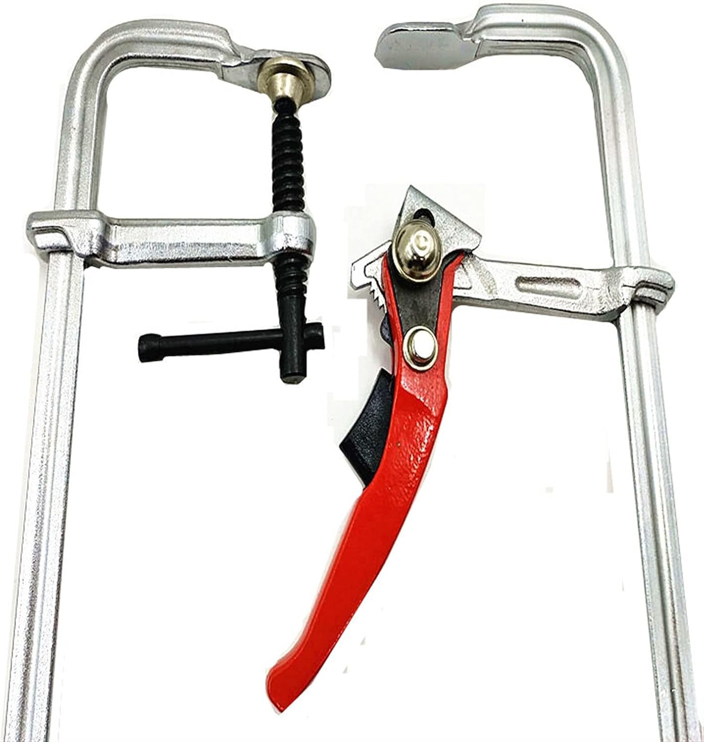 Craft Wood Clamps Tools Heavy Duty Ratcheting F Clamp Wood Working Work