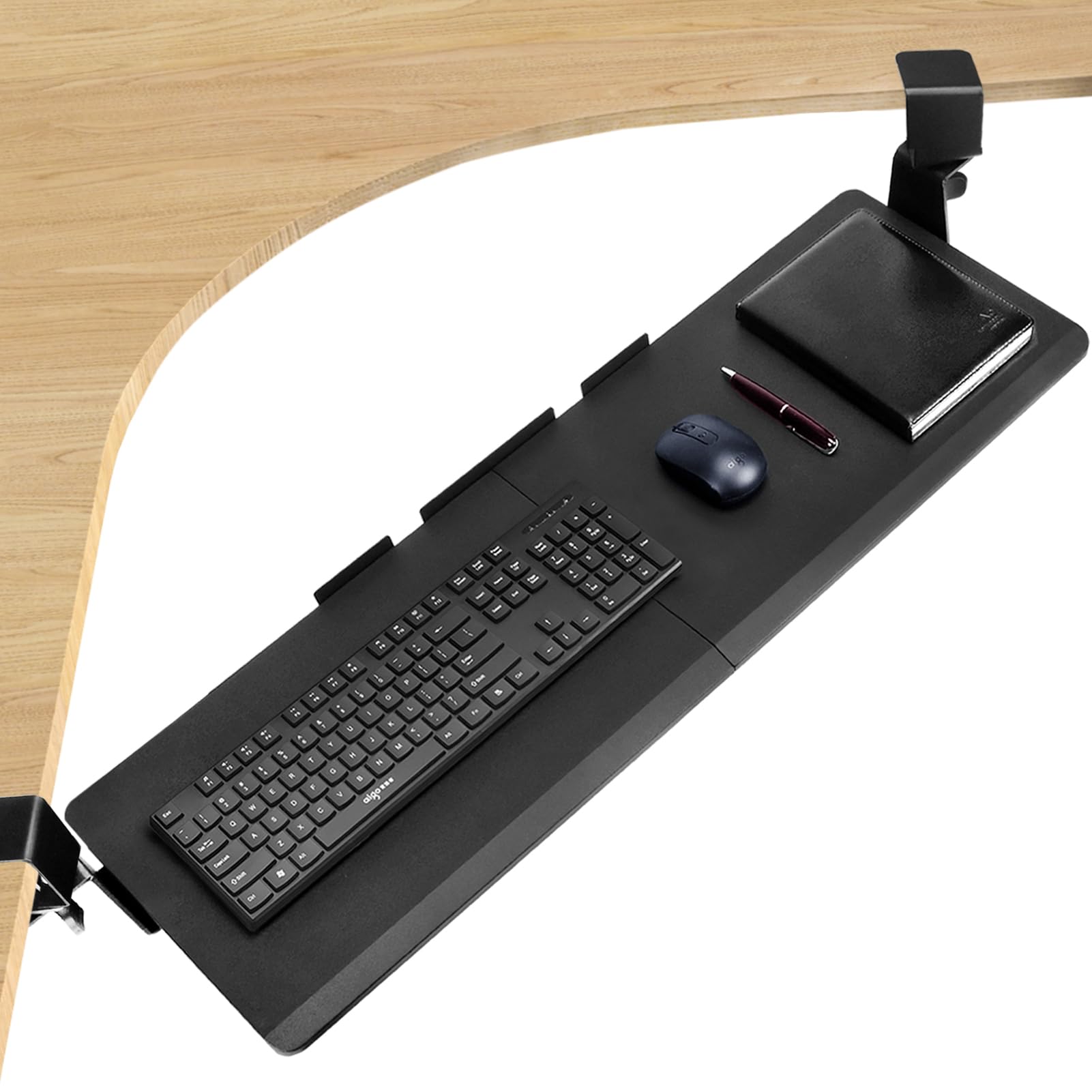 Buy Kanrichu 33'' Extra Large Keyboard Tray, No Screw Long Corner Under