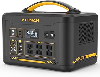 Amazon.co.jp: VTOMAN 1800W ポータブル電源1548Wh 大容量リン酸鉄