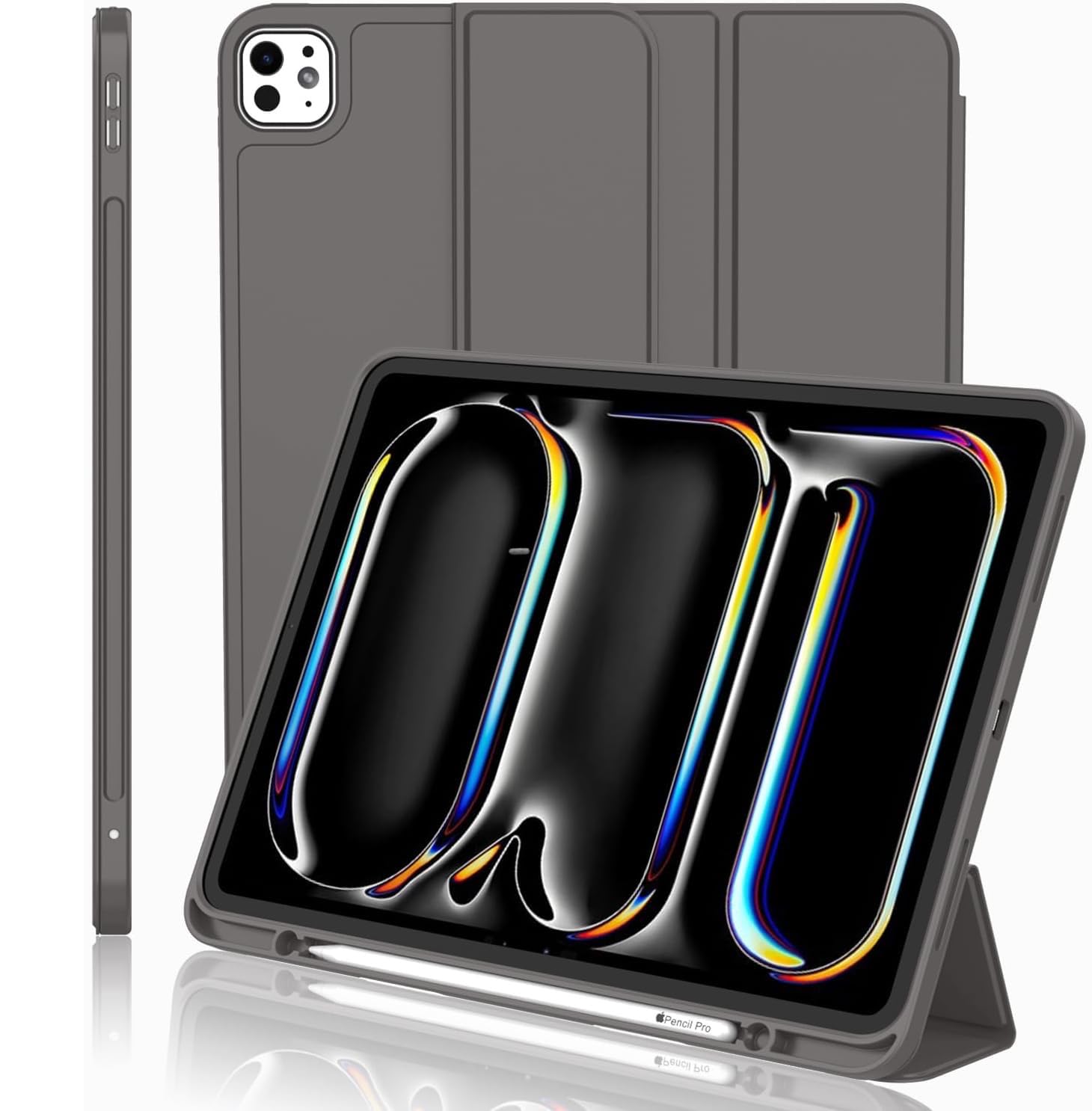 iPad Pro 13 Inch Case (M5/M4) 2025/2024 with Pencil Holder