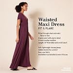 Amazon Essentials Women's Plus Size Surplice Maxi Dress