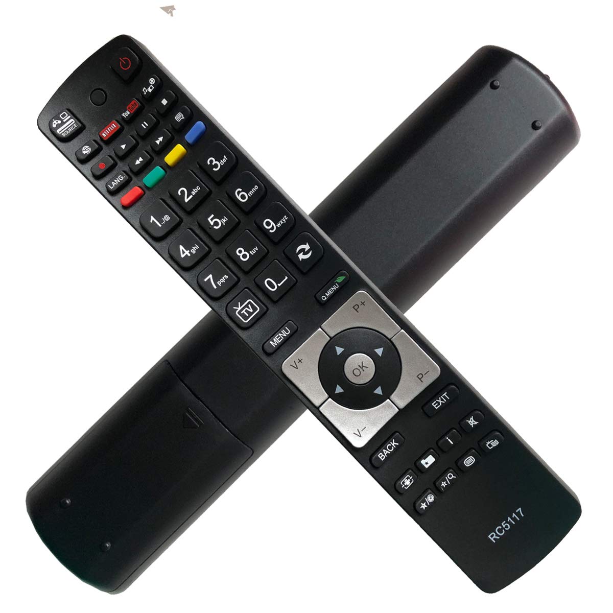 EAESE Replacement Hitachi TV Remote Control RC5117 Remote for All