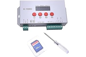 WS2812B WS2815 SK6812 SK9822 APA102 LED Lights 2048 Pixels Controller k1000c