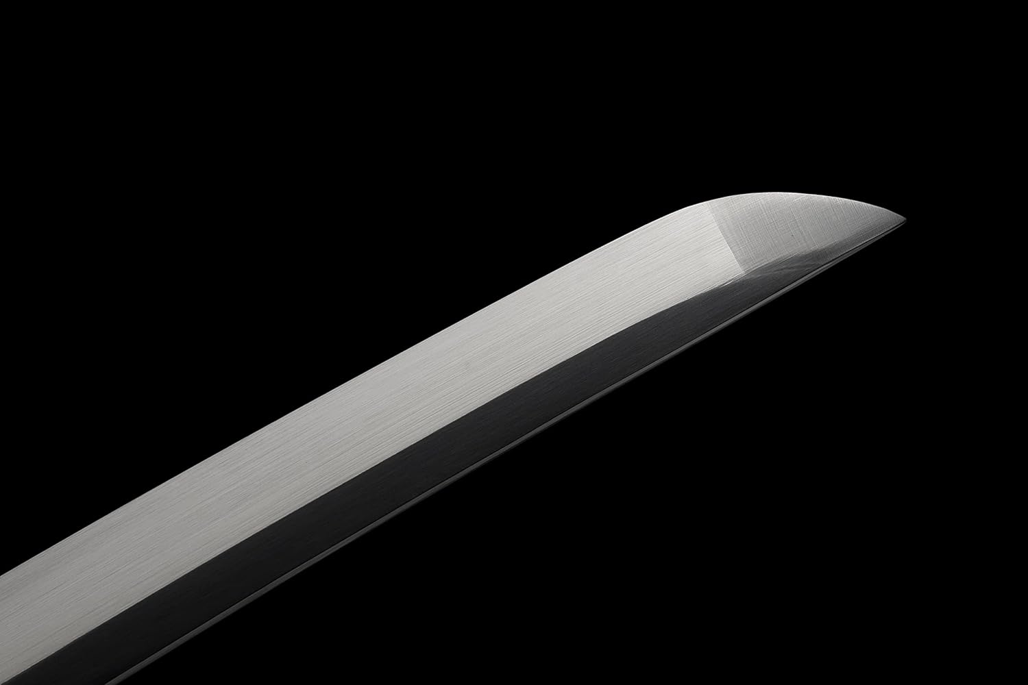 JIHPEN sword, Ichigo Kurosaki, Full Tang 41 inch Cosplay Handmade Katana Sword, 1060 high Carbon Steel Black and White, Very Sharp (White)