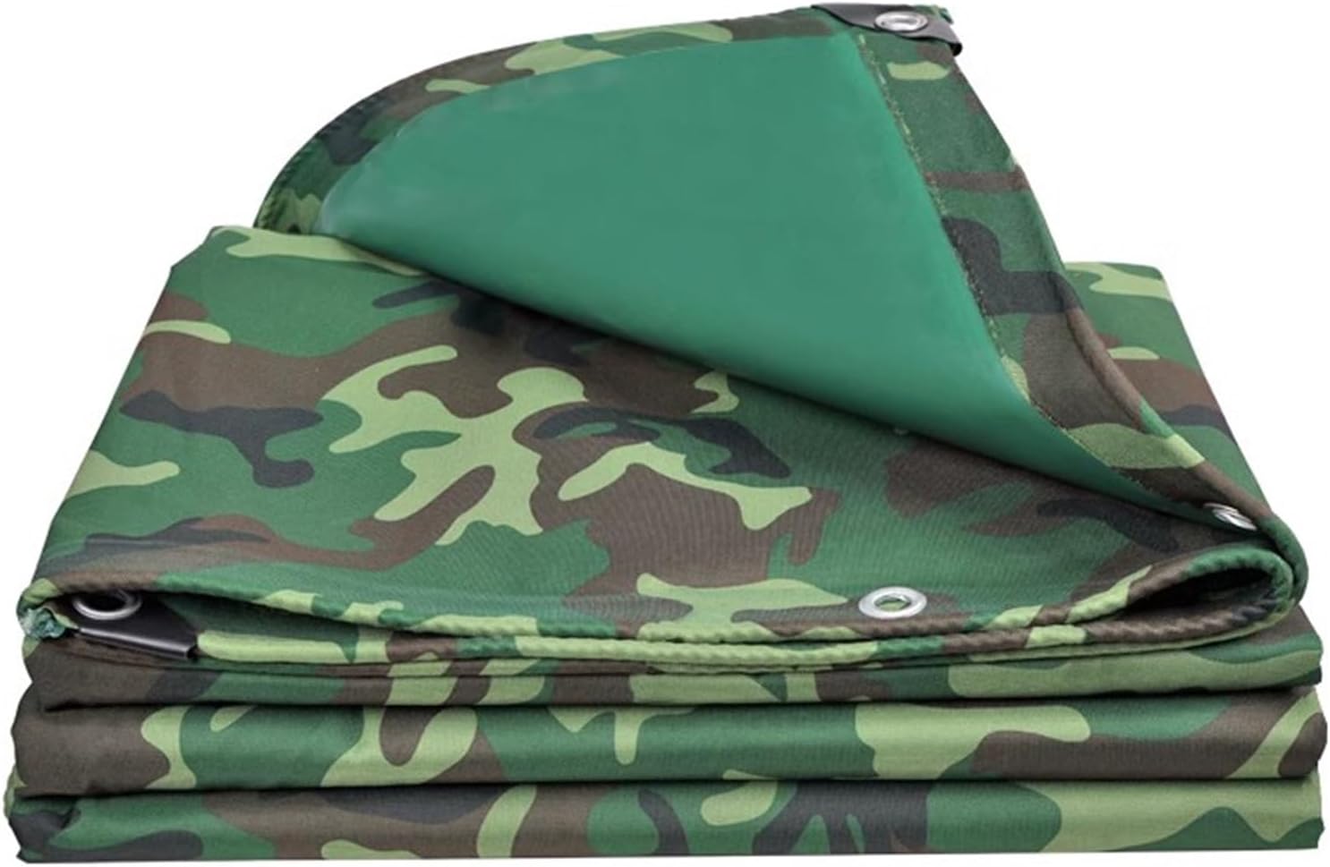 Tarpaulin Waterproof Heavy Duty 2mx3m 3mx4m 4mx5m Good Basic Tarp Sheet with Metal Grommets, Canvas Tarps for Outdoor Camping, Pool Cover(1.5x2m)