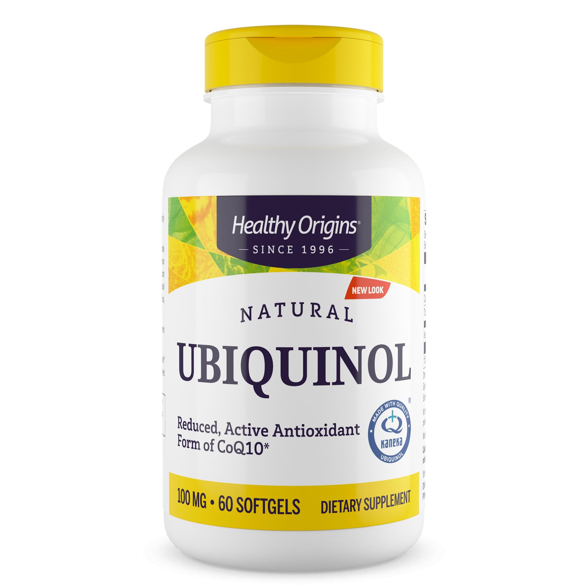 Ubiquinol Kaneka Qh 100 Mg. 60 Softgels