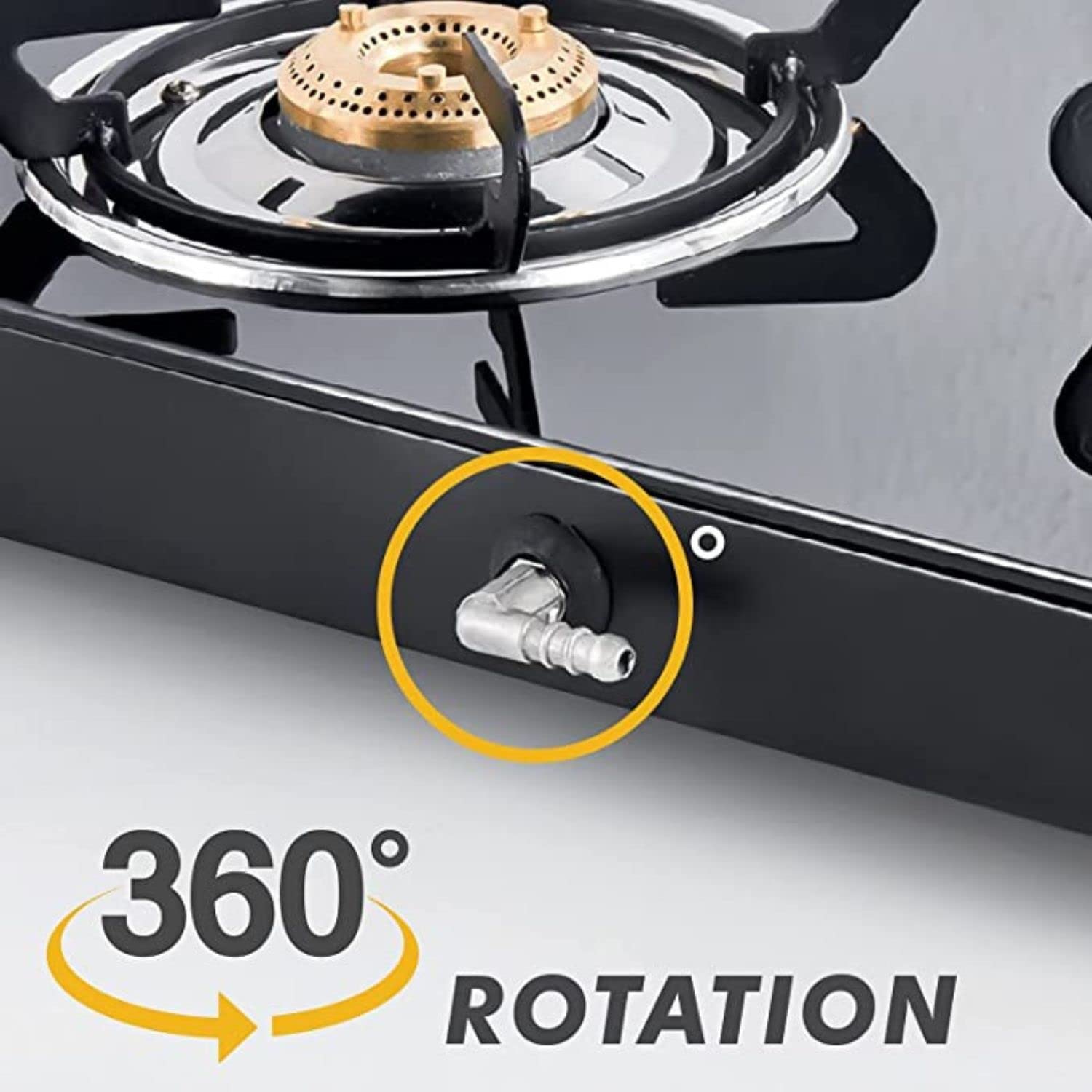 MYJAS- Lpg Gas Stove Pipe Connector Connection Elbow nosel Nozle Nozzle  nosal Back 360 with Warranty (Pack of !) : Amazon.in: Home u0026 Kitchen