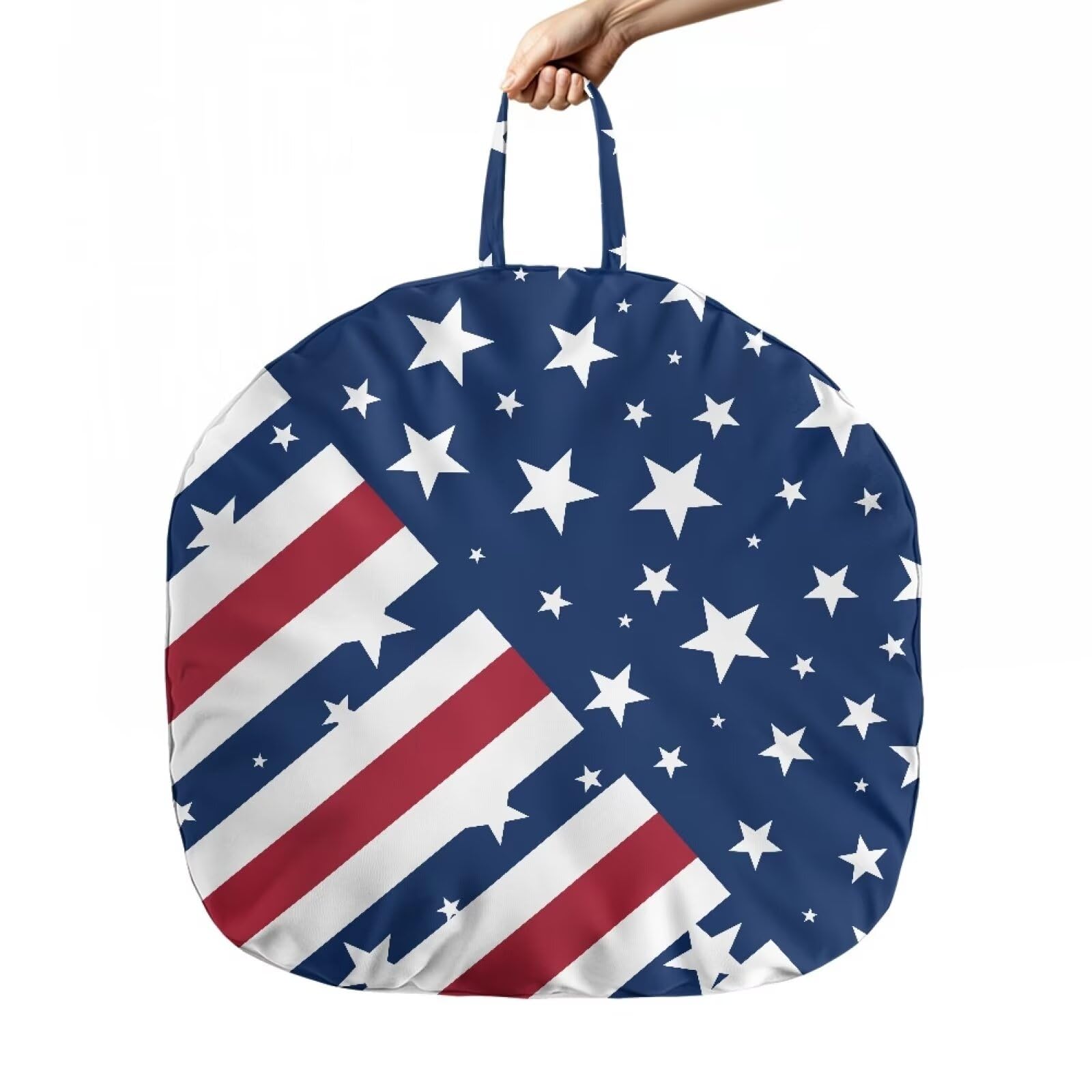 Sellikakes Sky Butterfly Newborn Lounger Cover Soft Comfortable Infant Lounger Pillow Replacement Covers for Boys Girls Nest Pillow Cover Snug Fits Most Round Baby Loungers