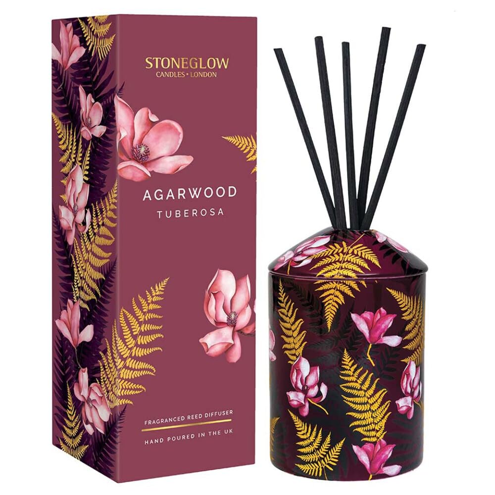  - Stoneglow Candles Urban Botanics Reed Diffuser 200MlAgarwood Tuberosa