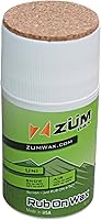 ZUMWax Universal Rub-On Ski Snowboard Wax 70g - PFAS-Free, Easy No-Iron Apply, All-Conditions Performance, Vanilla Scent, Made in USA