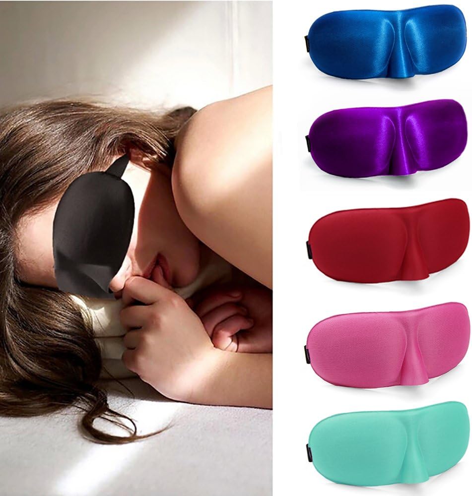 Eye Mask Sleeping Mask Relax Sleep Soft Travel Sleep Rest Eye Shade Blinder