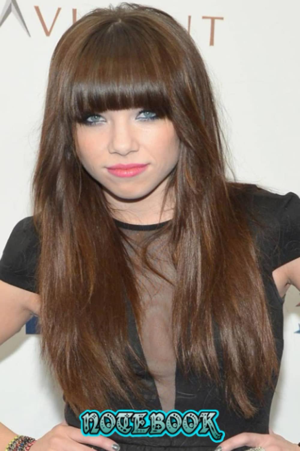 Notebook : Carly Rae Jepsen Notebook & Journal 6 x 9 inch; 15.24 x 22.86cm Gift Ideas for Fan Thankgiving Notebook #168