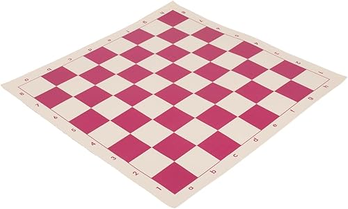 Miniatura 3 de The House of Staunton Tablero de ajedrez de torneo de vinilo regulación - 2.25" Verde bosque,Negro -,Azul,Borgoña,Fucsia