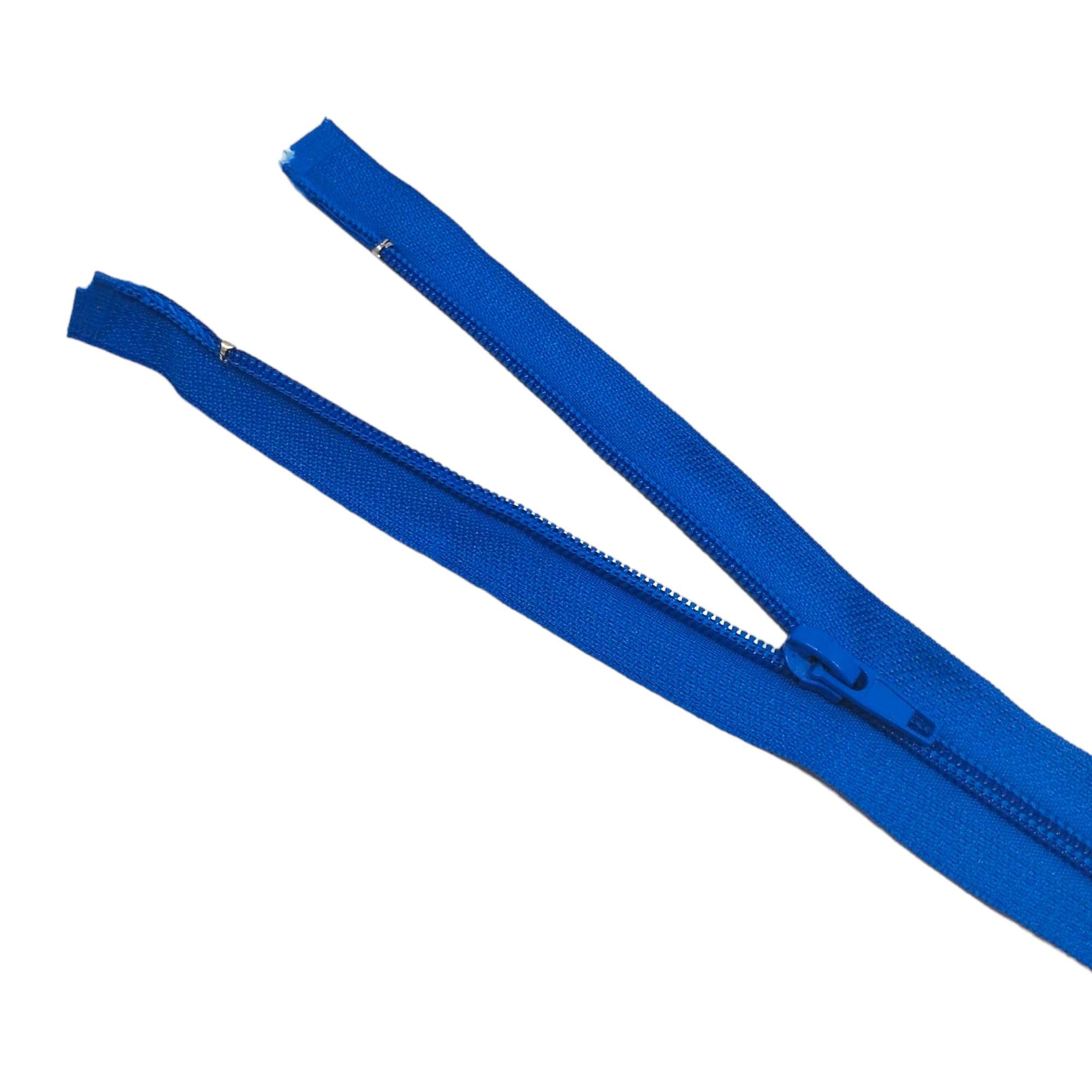 Pack of 3 Open Nylon Zippers n.5, Available in 16 Colours and 14 Sizes - Image 4