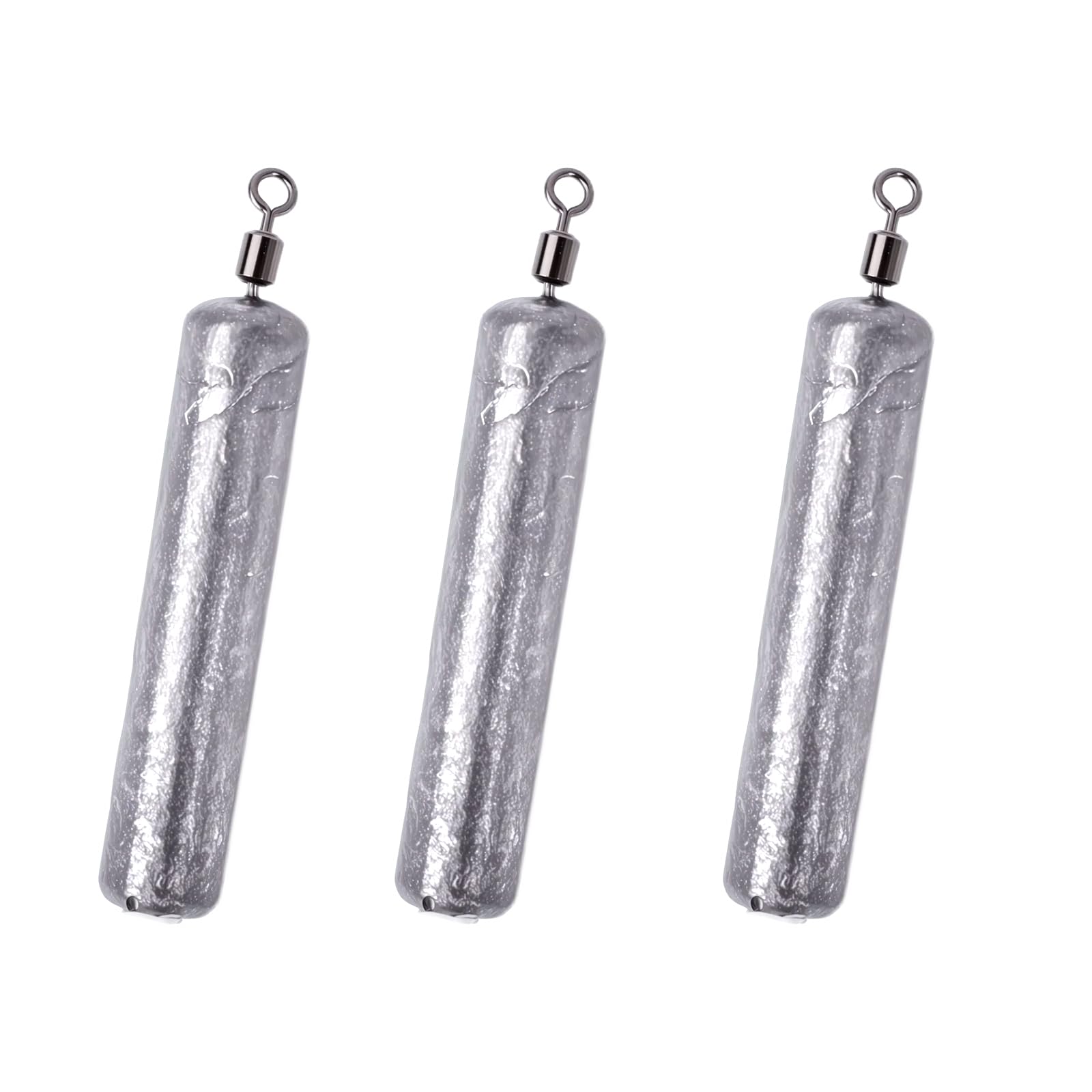 Cylinder Fishing Sinker Weights Skinny Pencil Drop Shot Weights for Drop Shot Rigs Carolina Rigs for Saltwater FS/QZ-01