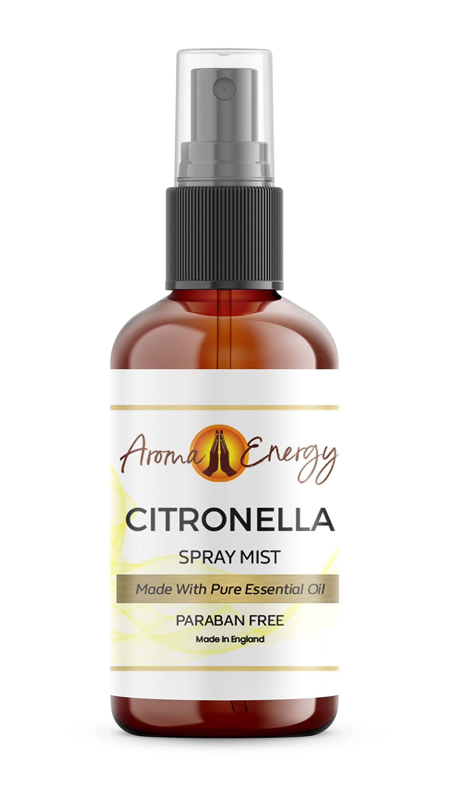 Aroma Energy Citronella Room Spray 10Ml – Pure Natural Essential Oil Fragrance Mist