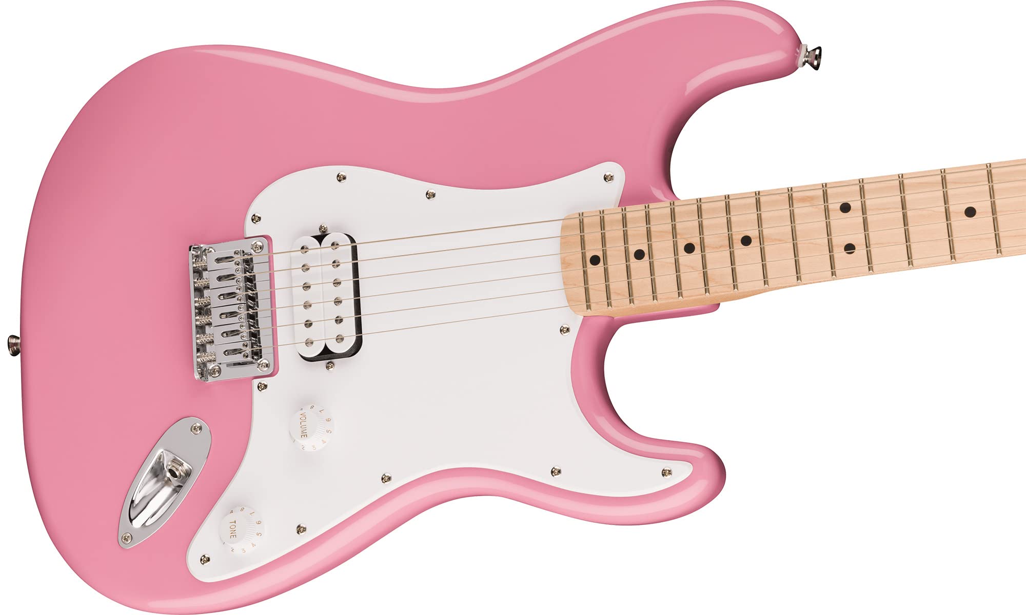 Amazon.com: Fender Squier Sonic Stratocaster HT H - Flash Pink