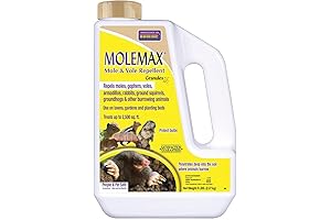Bonide MOLEMAX Mole & Vole Repellent Granules: Keep Your Yard Pest-Free