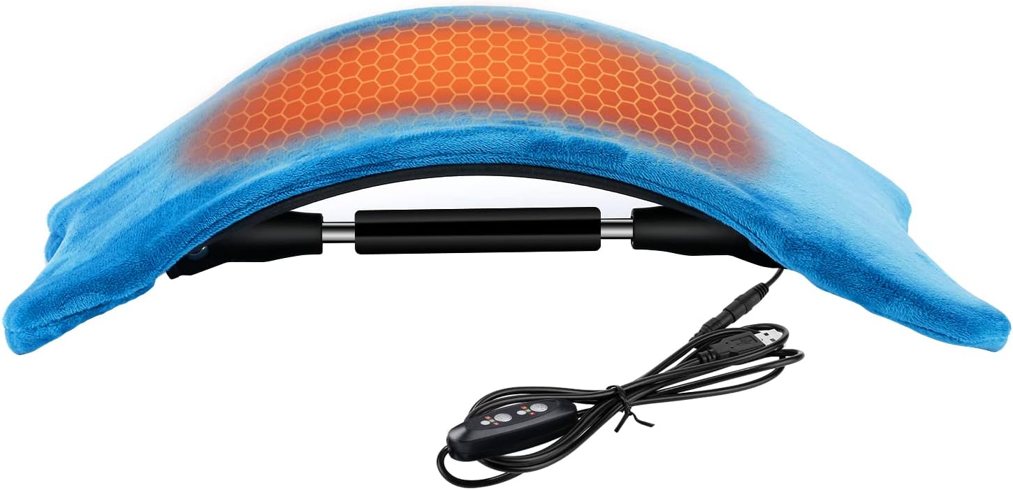 Back Stretcher with Detachable Heating Pad, MultiLevel