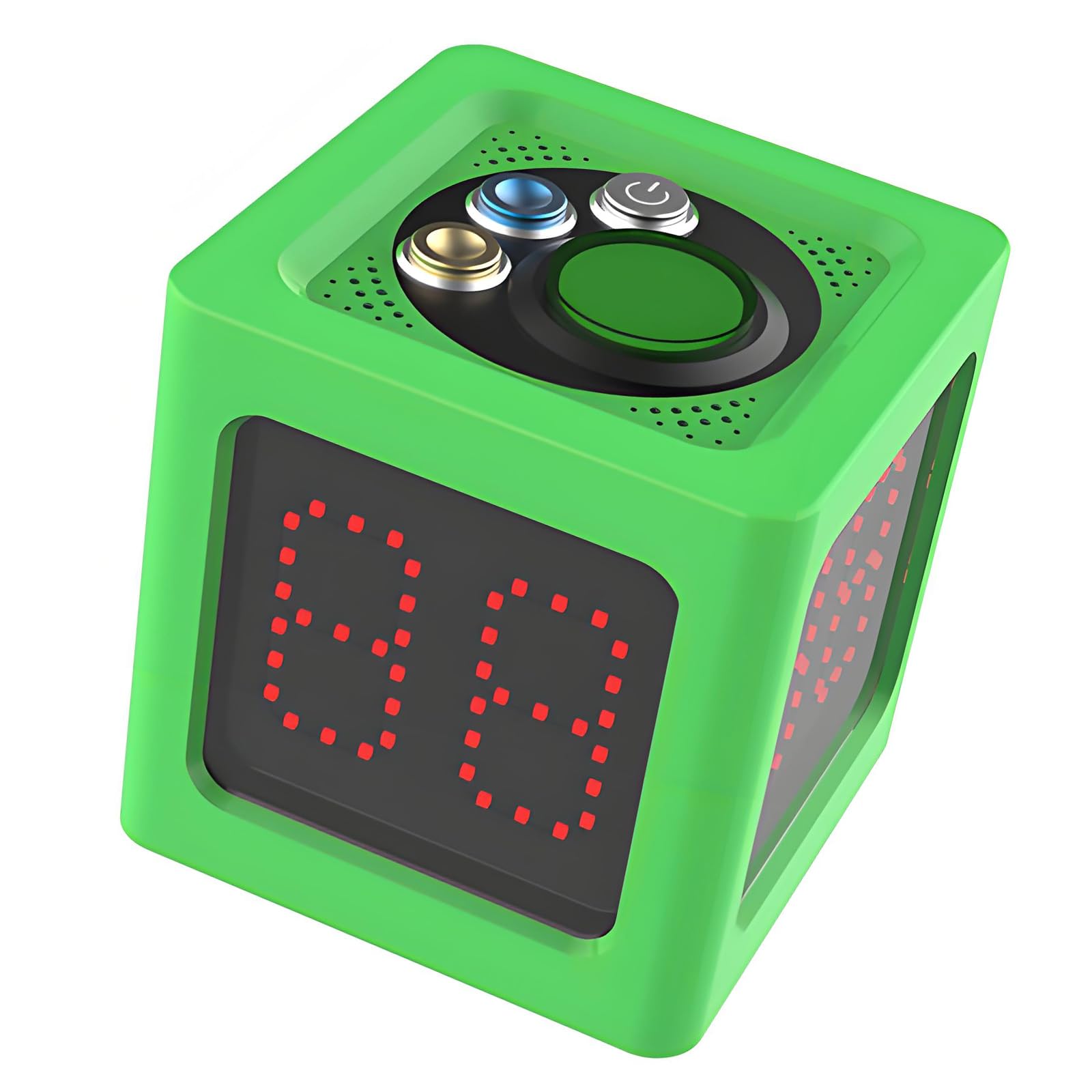 Advanced 4 Side Countdowns Timer Simple Operate Metal Frame Construction Upgrades for Competitive Gaming & Casual Clock