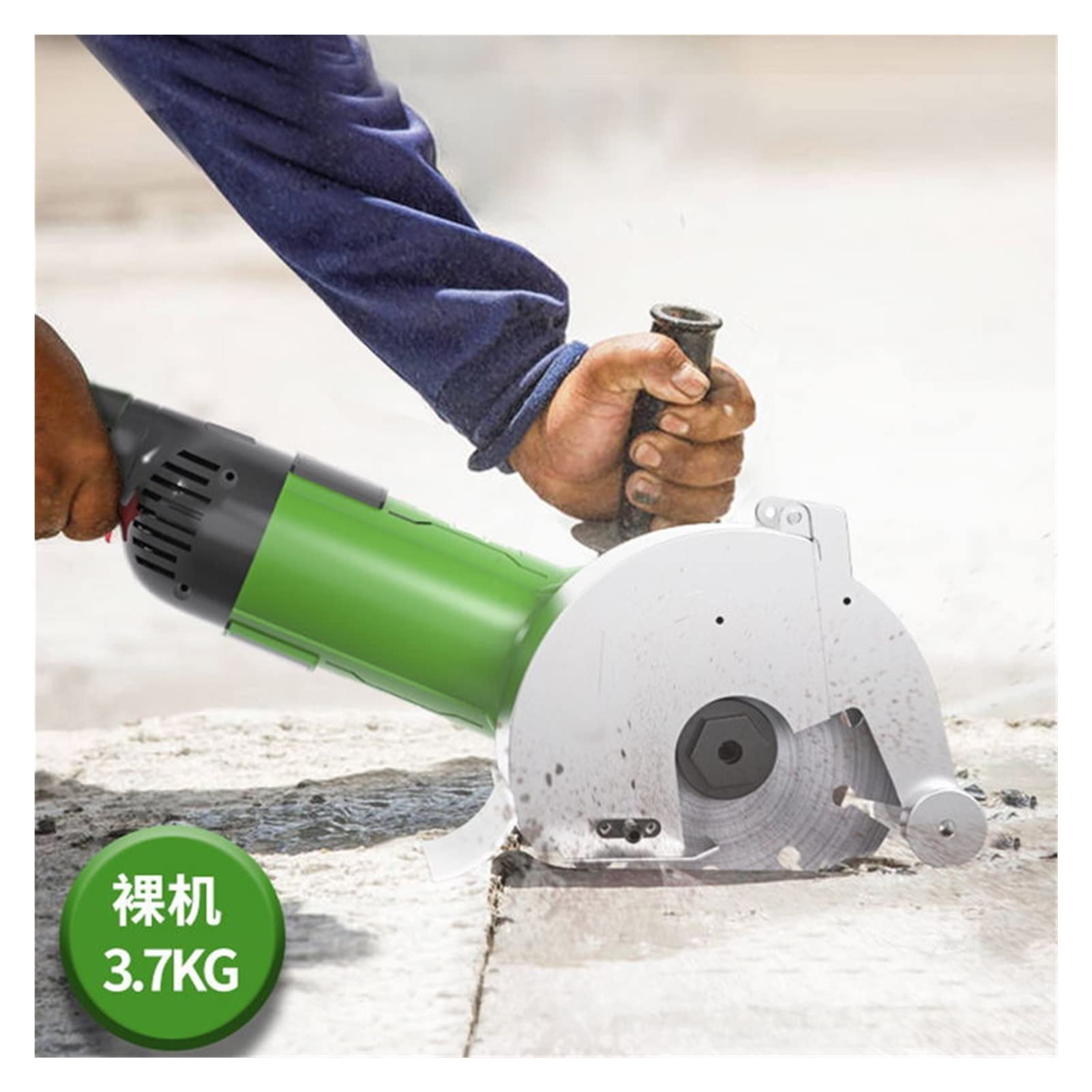 Rozadora Pared, Máquina de Ranura monolítica de hormigón con Agua y máquina de instalación hidroeléctrica sin Polvo. Amoladora de ángulo de Pared a máquina de Corte Alto(C)
