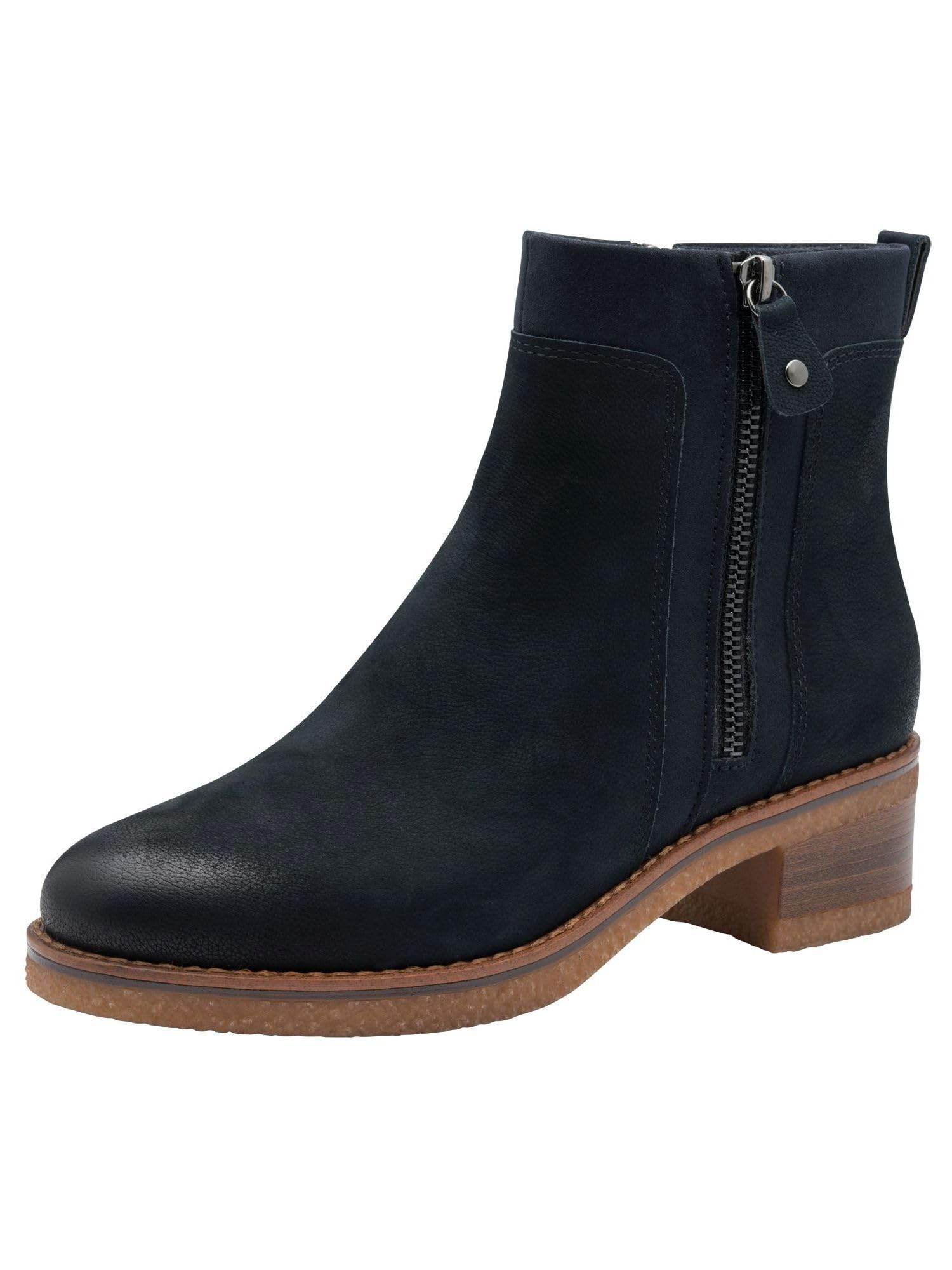 Marco Tozzi Women's 2-25064-43 Fashion Boots, Navy Comb, 41 EU, Navy Comb, 8.5 UK