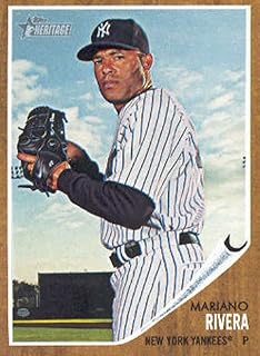 2011 Topps Heritage #185 Mariano Rivera Yankees MLB Baseball Card NM-MT