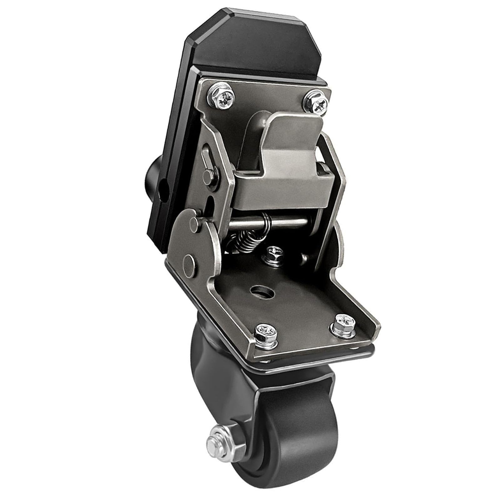 Rueda giratoria de Acero Inoxidable para Caja de Herramientas Plegable, con Capacidad de Carga de 200 LB, para Trabajos en el Garaje.