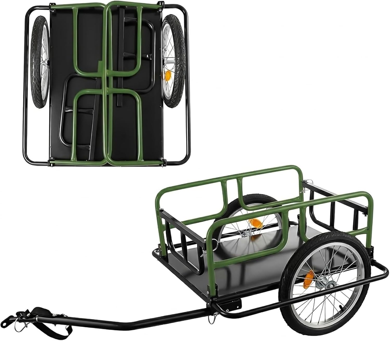 SEKAM Bike Cargo Trailer, 198 lbs Load Capacity