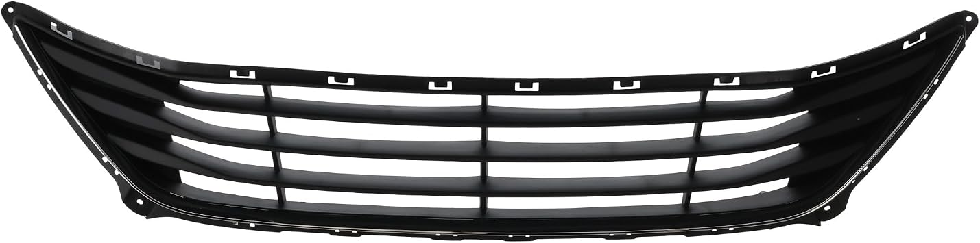 Garage-Pro Bumper Grille Compatible with 2014-2016 Hyundai Elantra Textured Black Shell w/Chrome Insert