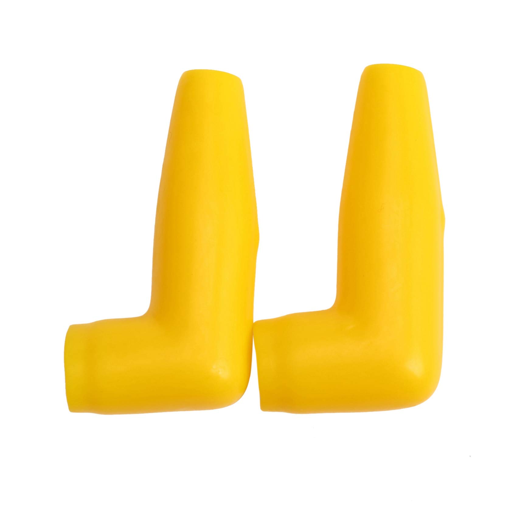 6Pc Moteur de Garde éLectrique Câble de Treuil Cache-Gaine Couvercle en Caoutchouc Noir + Rouge + Jaune