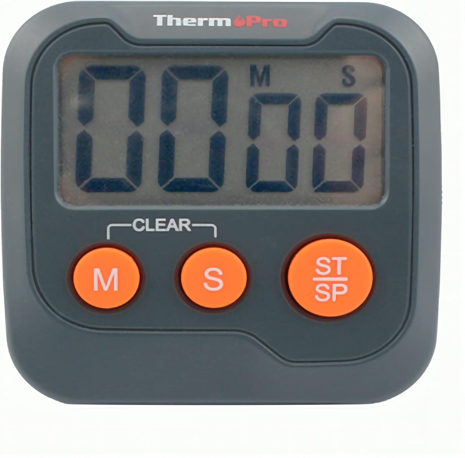 ThermoPro TM03W Kitchen Timer Digital Cooking Timer with Large LCD