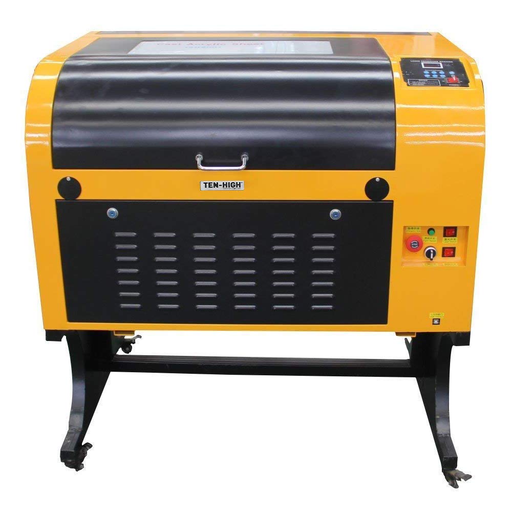 Amazon | TEN-HIGH CO2 レーザー彫刻機切断機 DIY加工機 400mm*600mm 
