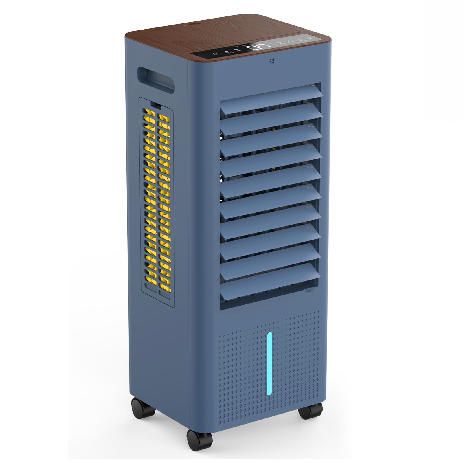 Amazon | Saluyar 冷風機 冷風扇【3方向で吸水し冷感UP】強力冷風